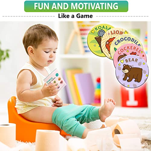 Potty Training Stickers Reusable Toilet Targets for Potty Training