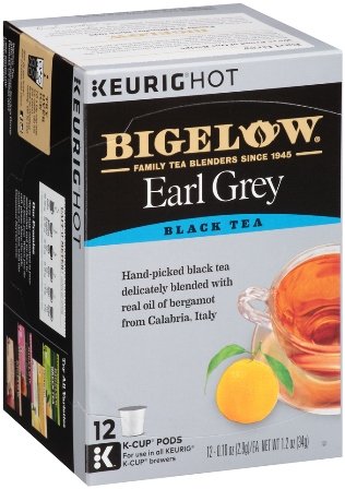 Bigelow Black tea k-cups earl grey - 12 ct (099555085129)