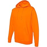 Independent Trading Co. - Midweight Hooded Sweatshirt - SS4500 - M - Safety Orange