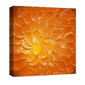 Abstract Beautiful Flowers Oil Painting Features Painting Artwork...