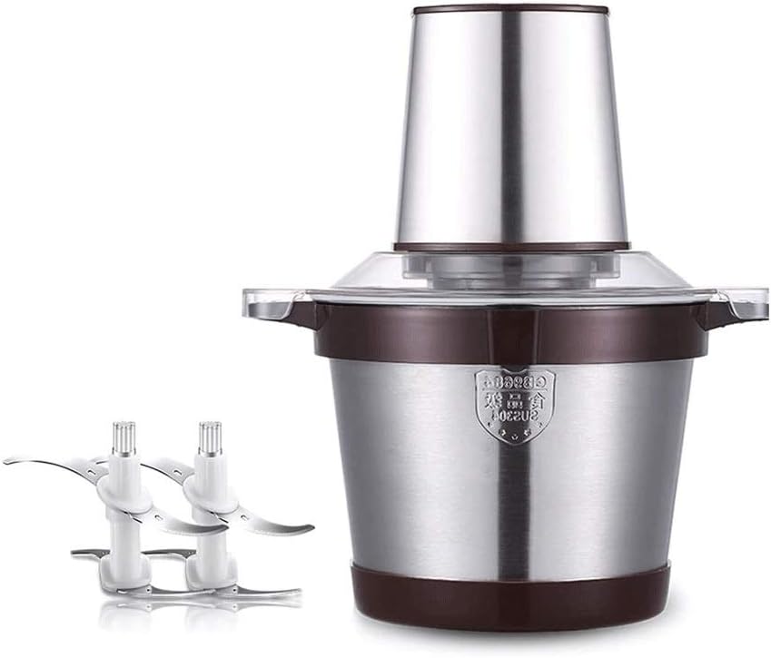 Z-Color Electric Meat Grinder 400W Stainless Steel Meat Mincer, Blender and Mincer, Stainless Steel Bowl 3L Large Capacity