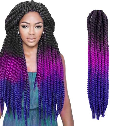 12 Strand Synthetic Ombre Braiding Hair Extensions Havana Mambo