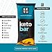 Perfect Keto Bars - The Cleanest Keto Snacks with Collagen and MCT. No Added Sugar, Keto Diet Friendly - 3g Net Carbs, 19g Fat, 11g protein - Keto Diet Food Dessert (Chocolate Chip, 36 Bars)