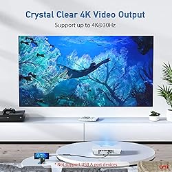 uni USB C to HDMI Adapter 4K, High Speed HDMI to