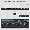 Jelly-Comb-Wireless-Keyboard-and-Mouse-Set-24-GHz-Wireless-Keyboard-Mouse-Combo-with-Nano-USB-Receiver-for-PC-Desktop-Computer-Laptop-PC-14-Shortcut-Buttons-QWERTY-UK-Layout-Black Jelly Comb Wireless Keyboard and Mouse Set, 2.4 GHz Wireless Keyboard Mouse Combo with Nano USB Receiver for PC Desktop…