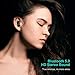 HolyHigh True Wireless Stereo Bluetooth 5.0 Earbuds with 3000mAH Charging Case,120H Playtime/Deep Bass/Noise Cancellation/Waterproof Earphones, in-Ear Headphones with Built-in Mic for Android