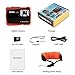 Underwater Camera for Kids, CrazyFire 12MP HD Waterproof Digital Camera Children Birthday Gift, 2.0 Inch LCD Display, 8X Digital Zoom with 8G SD Card and Floating Wrist Strap