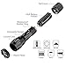 LED Flashlight, ZOETOUCH Super Bright Torch Lamp Zoomable T6 900LM Tactical Handheld Flashlight- Adjustable Focus- 5 Light Modes for Car Emergency, Outdoor Hiking, Fishing, Camping, Dog Walking