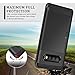 SAMONPOW Case for Galaxy S10 Plus Case Hybrid Galaxy S10 Plus Wallet Case Dual Layer Protective Shell Hard PC Soft TPU Bumper Credit Cards Slot Cover for 2019 Samsung Galaxy S10 Plus 6.4 inch Black