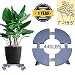Plant Caddy with Wheels Large&nbsp;Plant&nbsp;Caddy Plant&nbsp;Dolly&nbsp;Heavy&nbsp;Duty Rolling&nbsp;Plant&nbsp;Caddy Outdoor Plant Stand Garden&nbsp;Plant&nbsp;Caddy Indoor&nbsp;Plant&nbsp;Dolly 20inch 440lbs Capacity