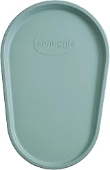 Shnuggle Squishy Baby Changing Mat Eucalyptus Green view 2