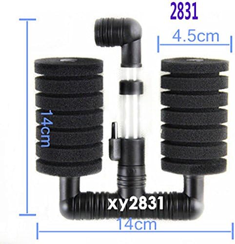 Practical Fish Tank Air Pump Skimmer Aquarium Fish Filter Accessories Practical Aquarium Biochemical Sponge Filter category-C