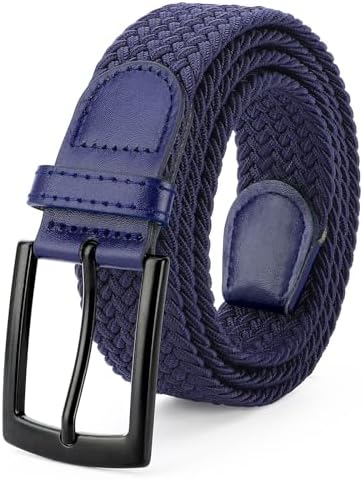 Amazon.com: Elastic Woven Belt for Men Women, Fit Waist 35  display picture 3