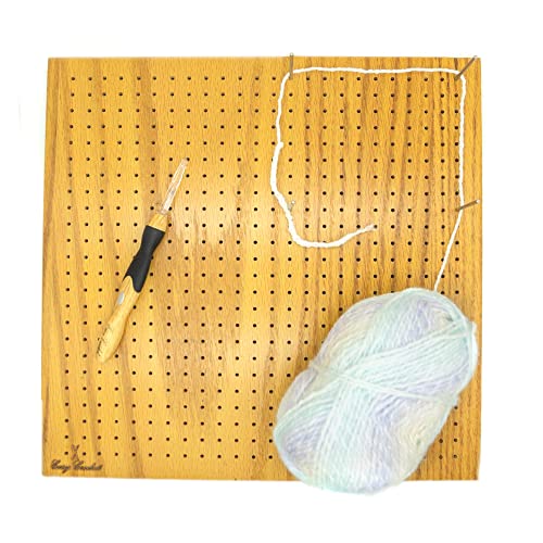 Easy Crochet Blocking Boards for Knitting and Crochet Projects Wooden