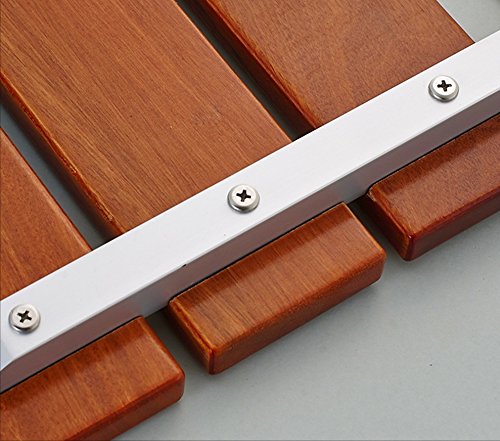 Handrails, Solid Wood Bathroom Collapsible Shower Stool Accessibility Non-Slip Bathroom armrest Balance Assist (Color : #1)