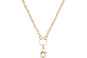CharmSStory 28 inch Rolo Chain Necklace for Floating Charm Lockets