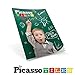 PicassoTiles Magnetic Tile Building Idea Book 230 Pages Illustrated Design Guide with 300 Creative Builds for Kids STEM Learning Creativity and Brain Development Educational Toy Ages 3 Plus PTIDEABOOK