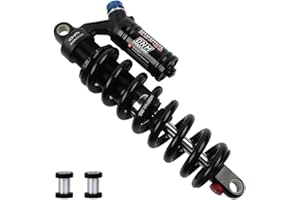 MEROCA DNM RCP2S Downhill Mountain Bike Rear Shock Bike Rear Suspension Spring Shock Absorber MTB Shocks, for MTB/Electric Mmotorbike (240×76mm(550lbs))