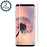 [2 PACK] Samsung Galaxy S9 Plus Screen Protector, EcoPestuGo [Anti-Scratch] [High Definition] [Bubble Free] [Anti-fingerprint] Tempered Glass Screen Protector for Samsung Galaxy S9 Plus