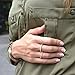 espere CZ Paved Stackable Eternity Ring CZ Wedding Band in Rose Gold Size 5
