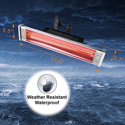 2 Star+Patio+Electric+Infrared+Suitable