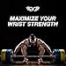 WARM BODY COLD MIND V1 Lifting Wrist Straps for Olympic Weightlifting - Rated at 660 lb - Hand Wraps for Powerlifting, Weight Lifting, Bodybuilding Functional/Cross Training, Deadlift Gym Bar, Cotton