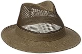 Henschel Men's Hiker Crushable UPF 50 Mesh Breezer Hat, Earth, Large