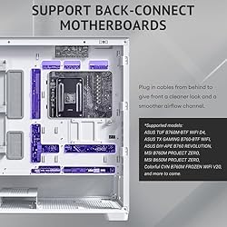 Antec Flux Wood White, 5 x PWM Fans