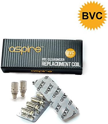 K1 TANK / K1 BVC Replacement coils 1.6ohm/1.8ohm/2.1ohm - 5/pack(Non-Nautilus) (2.1ohm)