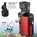 BuySevenSide best juicer Extractor for Low speed extraction produces up to 98% fresh juice with No waste on fruits or vegetables and No harm to vitamins