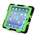 iPad Mini 4 Case ,Aceguarder New Design iPad Mini 4 Case Rainproof Dirtproof Shockproof Cover Case With Stand Super Protection for iPad Mini 4 (Black-Green)