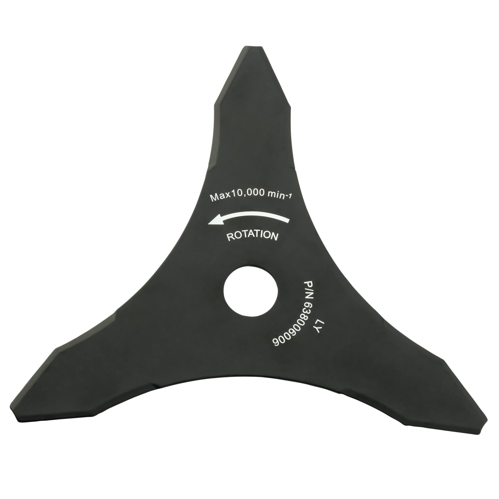 Ryobi RAC117 Tri-Arc Blade for All Ryobi Petrol Brush Cutters and Grass Trimmers, 26 cm, Black