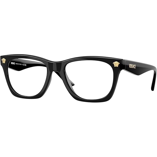 梅05ページ Versace Eyeglasses VE 3354 GB1 Black at Amazon Women's