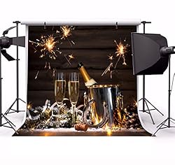 Leyiyi 7x7ft Photography Backdrop Happy New Year