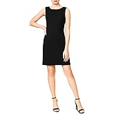 Betsey Johnson Women's Scuba Crepe Sheath Dress with Cross Back