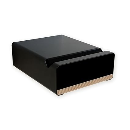 Fahrrad Wandhalterung - V Shelf in elegantem Design - pulverbeschichtetes Aluminium und eine Multiplex Platte setzen Dein Fah