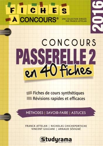 Concours Passerelle 2