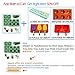 2 Pack Silicone Ice Shot Glass Mold, 6 Cups Square Green Ice Cube Tray, Jelly Tray, Cake Cup Mold, Food Grade Silicone Ice Shot - Green