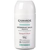 Gamarde Floral Bouquet Gentle Roll-On Deodorant - Womens Deodorant Neutralizes Odours - Gentle on Delicate Underarm and Travel-Friendly - 1.6 oz