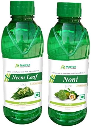Madren Healthcare Neem & Noni Juice 500 ml. (Combo Pack)