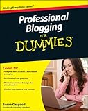 51Afa b%2BoYL. SL160  Professional Blogging For Dummies