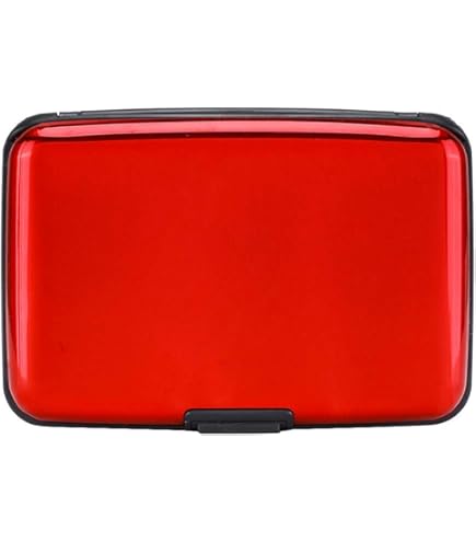 Portefeuille Métal RFID BLOCK - Aluminium - Pour Cartes De Crédit Et Pièces D'identité - Neuf Avec étiquettes