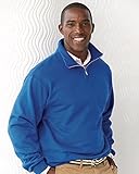 Jerzees Adult NuBlend Quarter-Zip Cadet Collar Sweatshirt