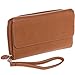 Mundi Womens My Big Fat RFID Wallet Clutch w/Wrist Strap