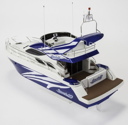 Carson 500108013 Modellsport Motoryacht Sunset RC Motorboot 100% RTR 670mm – Bild 3