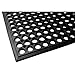 Apache Mills Work Step Industrial Wet Area Mat, 1/2-Thick, 3-Foot by 5-Foot, Black