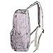 xhorizon FL1 Cute Preschool Book Bag Girls Laptop Backpack for Kids Daypack Rucksack, Paris-Purplish-red