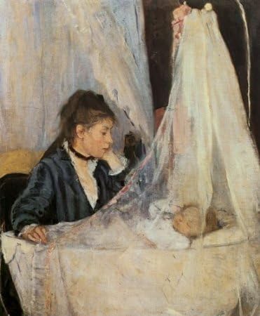 Amazon Com The Cradle Mother Child 1872 By Berthe Morisot 16 X 20 Inches Image Size Poster Reproduction On Paper More Prints Posters Prints
