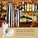 DISCONTINUED-Boston Shaker: Professional Stainless Steel Cocktail Shaker Set, including 18oz Unweighted & 28oz Weighted Shaker Tins