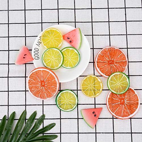 JUSTDOLIFE 20PCS Artificial Fruit Assorted Types Fake Fruit Fake Food for Photography - Thumbnail 2
